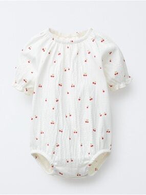 Zara Baby Onesie with Cherry Print